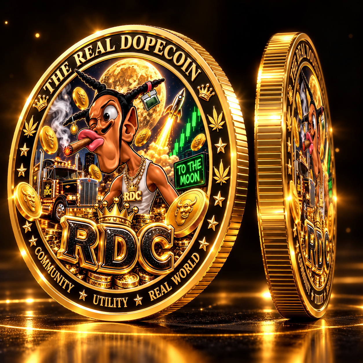 The Real Dopecoin artwork